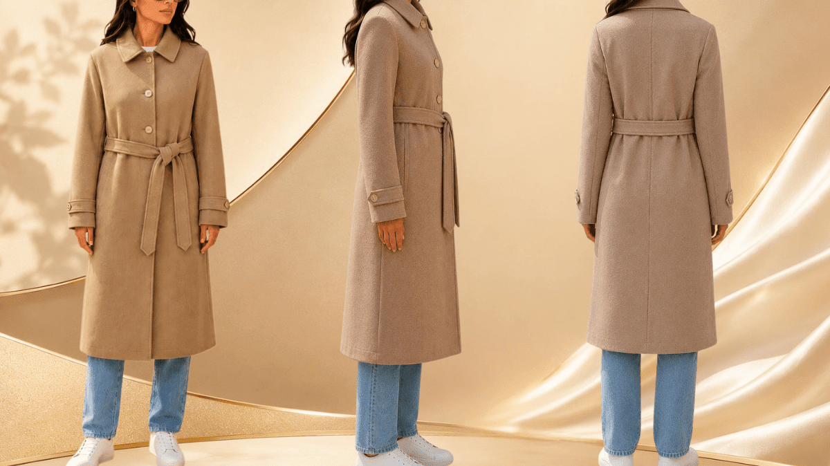 3 Ways to Style Your Camel Pleated Button Melton Coat - StylePhase SA
