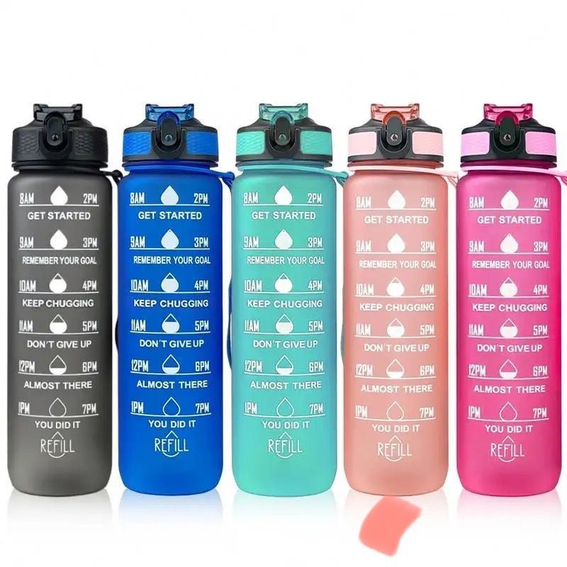 1 L Motivational Time Marker Bottle - StylePhase SA