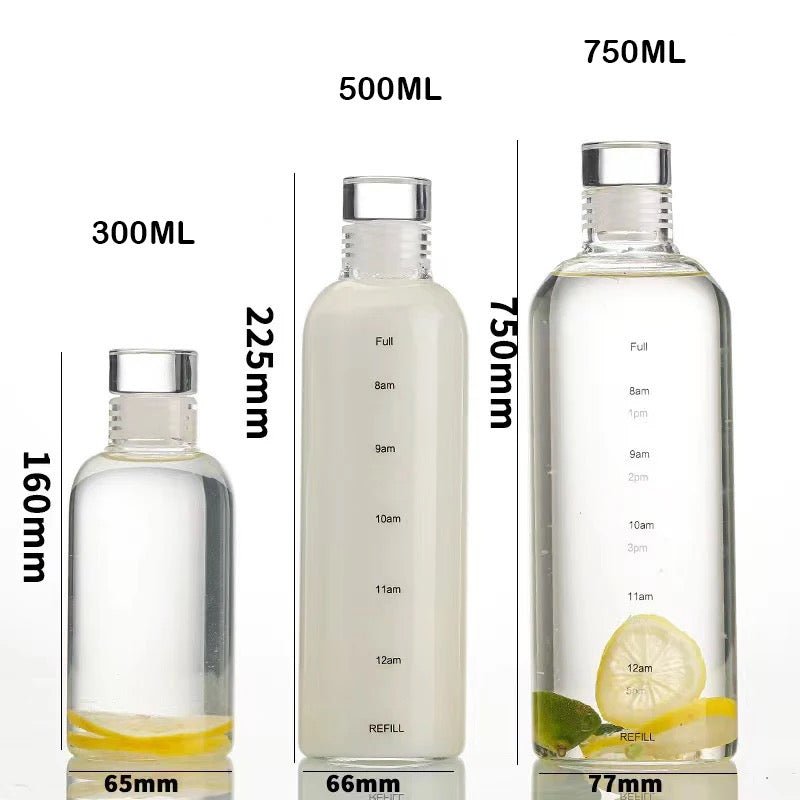 Danny Home Borosilicate Glass Bottle - 500ml - Style Phase Home
