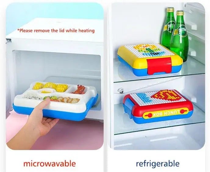 DIY Kids Block Lunch Box - Style Phase Home