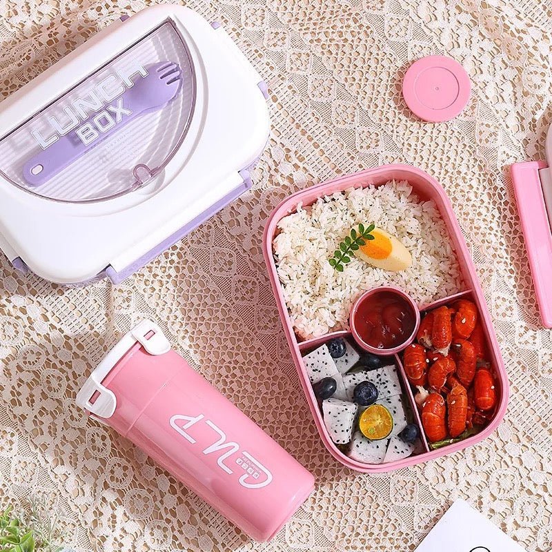 Dual Compartment Bento Lunchbox - Style Phase Home