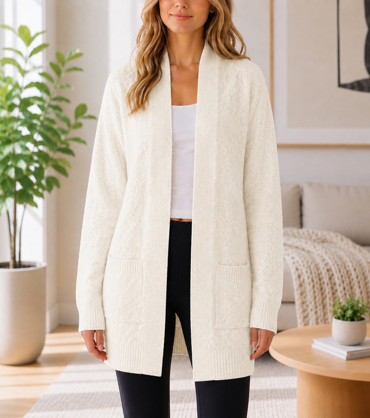 Ladies Camel Long pocket Jersey - StylePhase SA