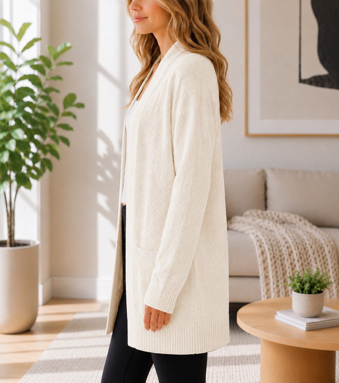 Ladies Camel Long pocket Jersey - StylePhase SA