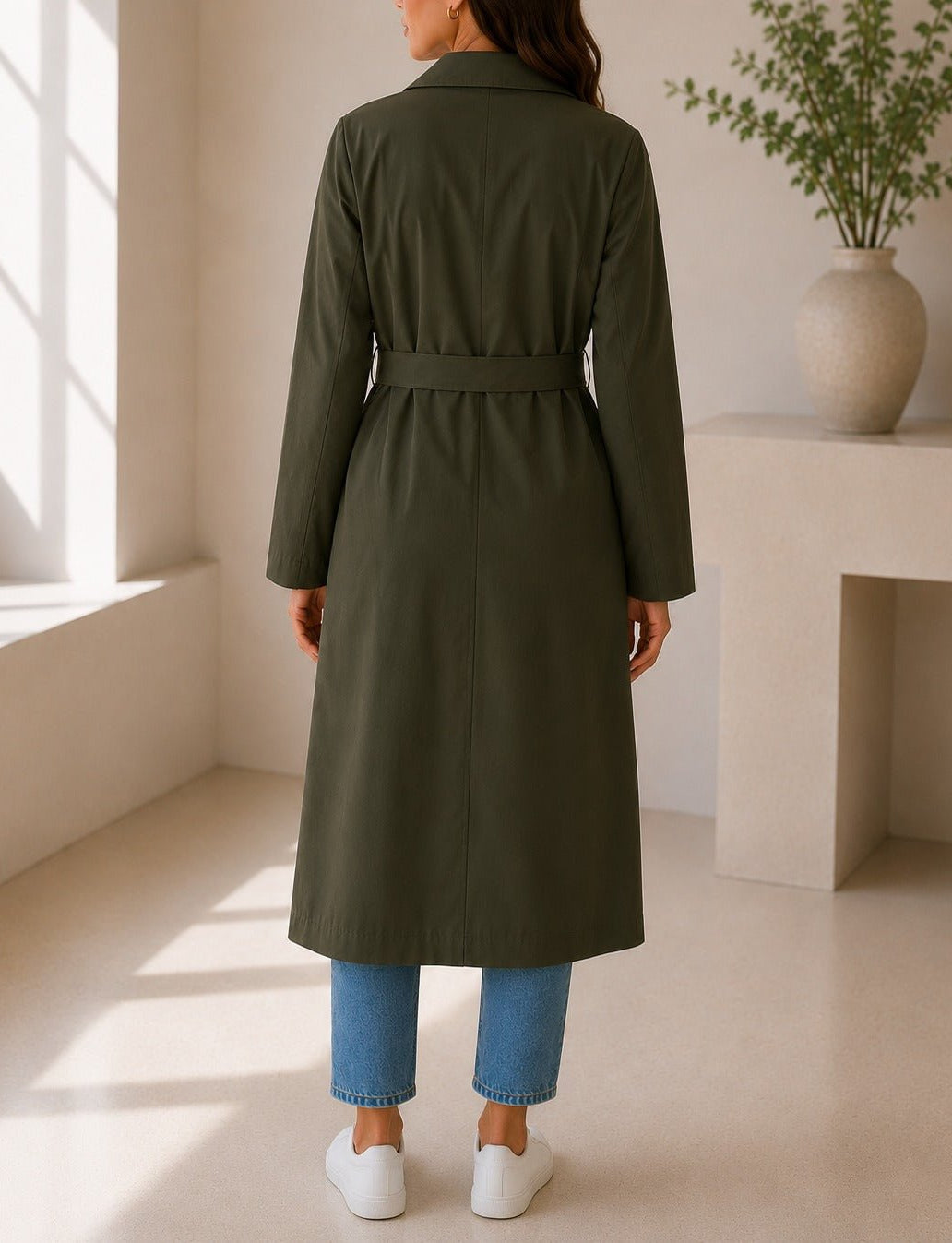 Ladies Fatigue Lined Trench Coat - StylePhase SA