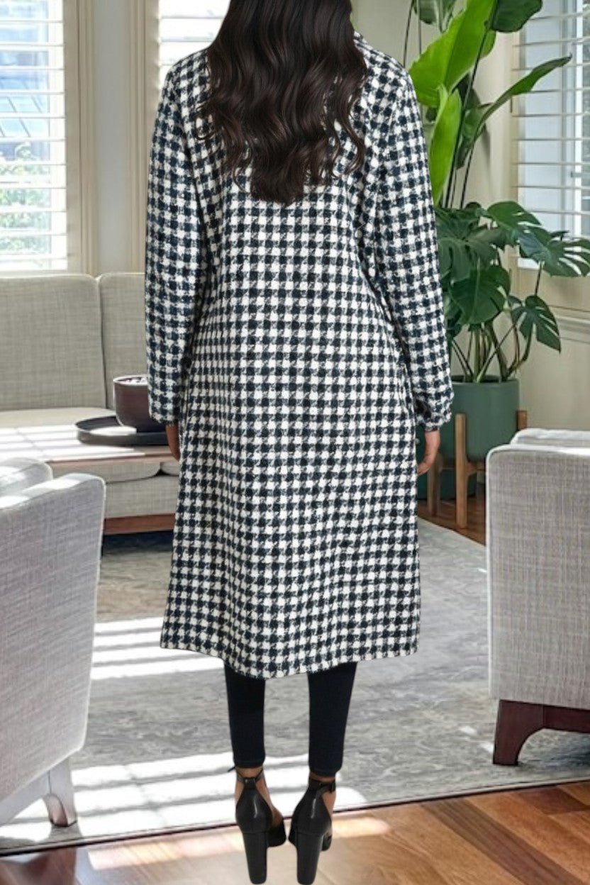 Ladies Green And White Heavy Weight Coat - StylePhase SA