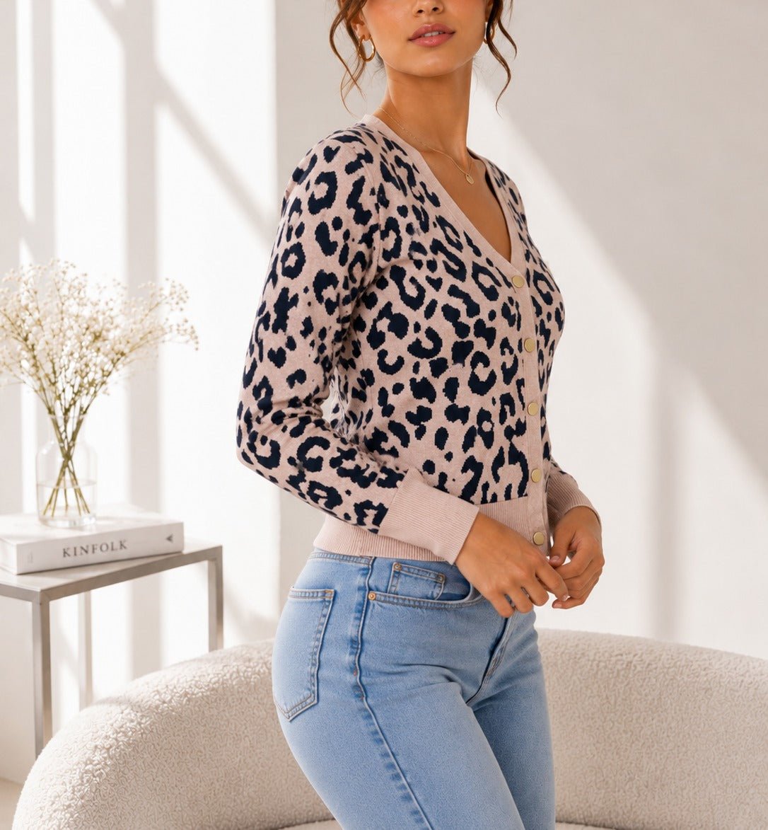 Ladies Pink Printed Jersey Top - New Feeling - StylePhase SA