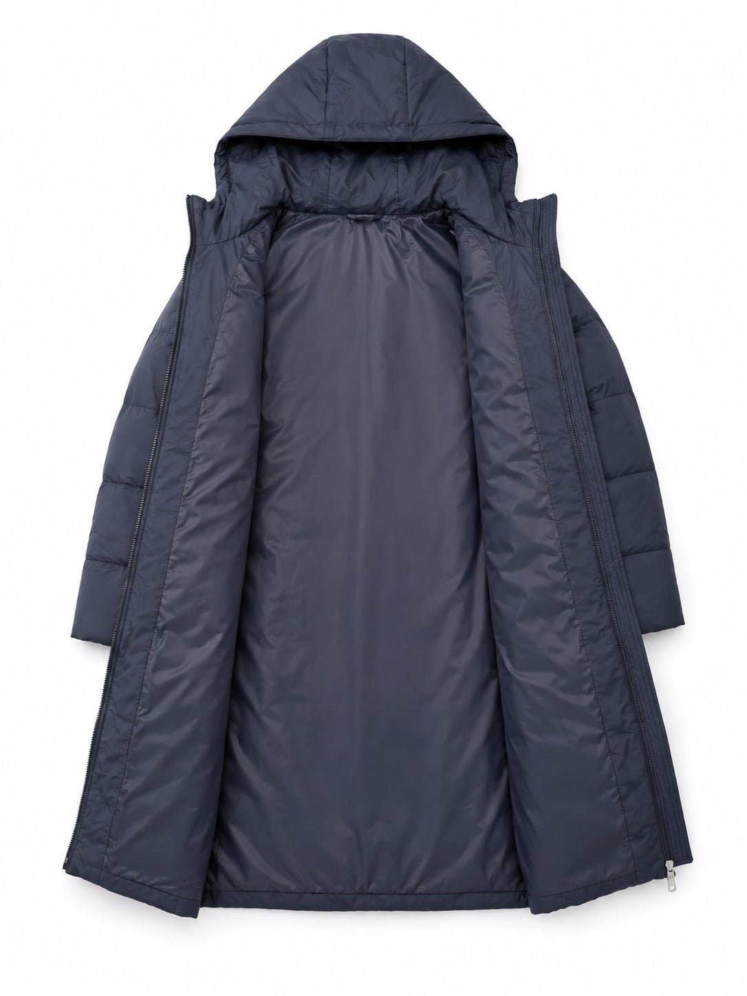 Ladies Quilted Black Lined Puffer Jacket - StylePhase SA