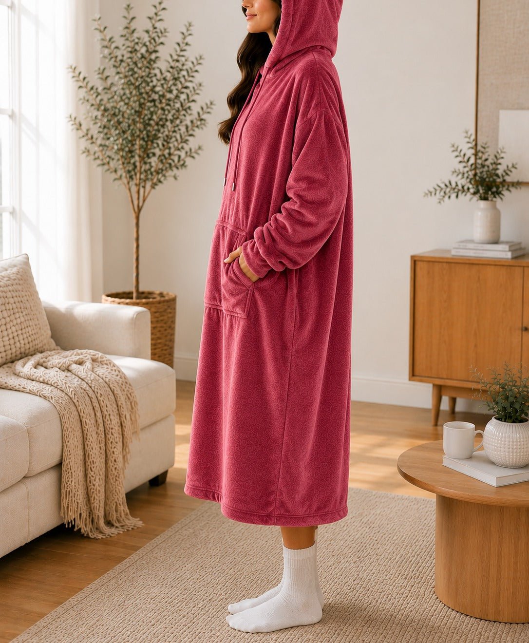 Ladies Red Drawstring Huggers - StylePhase SA