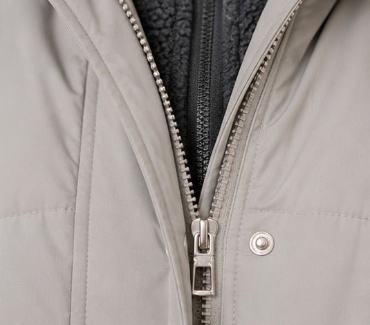 Ladies Stone Fleece Lined Hoody Jacket - StylePhase SA