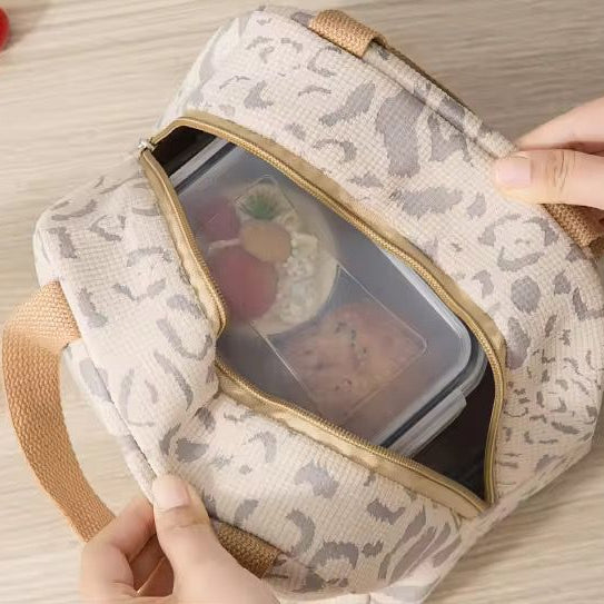 Leopard Insulated Lunch Bag - Home Phase