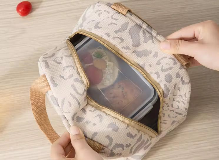 Leopard Insulated Lunch Bag - Home Phase