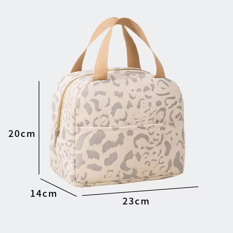 Leopard Insulated Lunch Bag - Home Phase