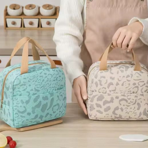Leopard Insulated Lunch Bag - Home Phase