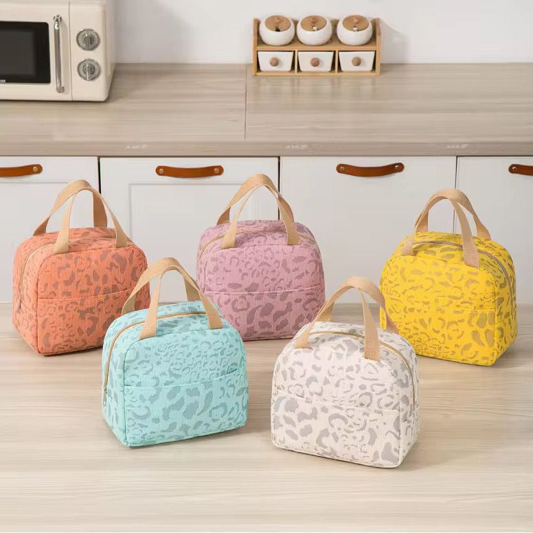 Leopard Insulated Lunch Bag - Home Phase