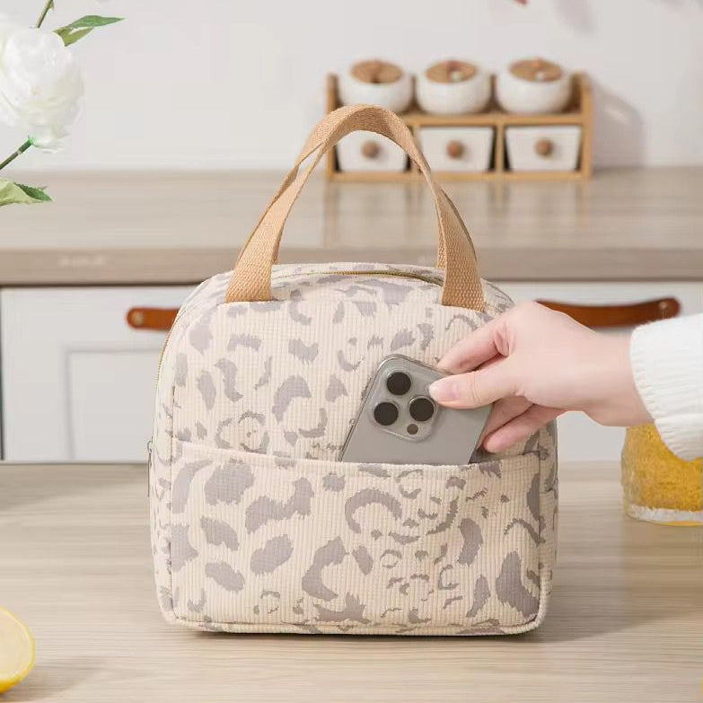 Leopard Insulated Lunch Bag - Home Phase