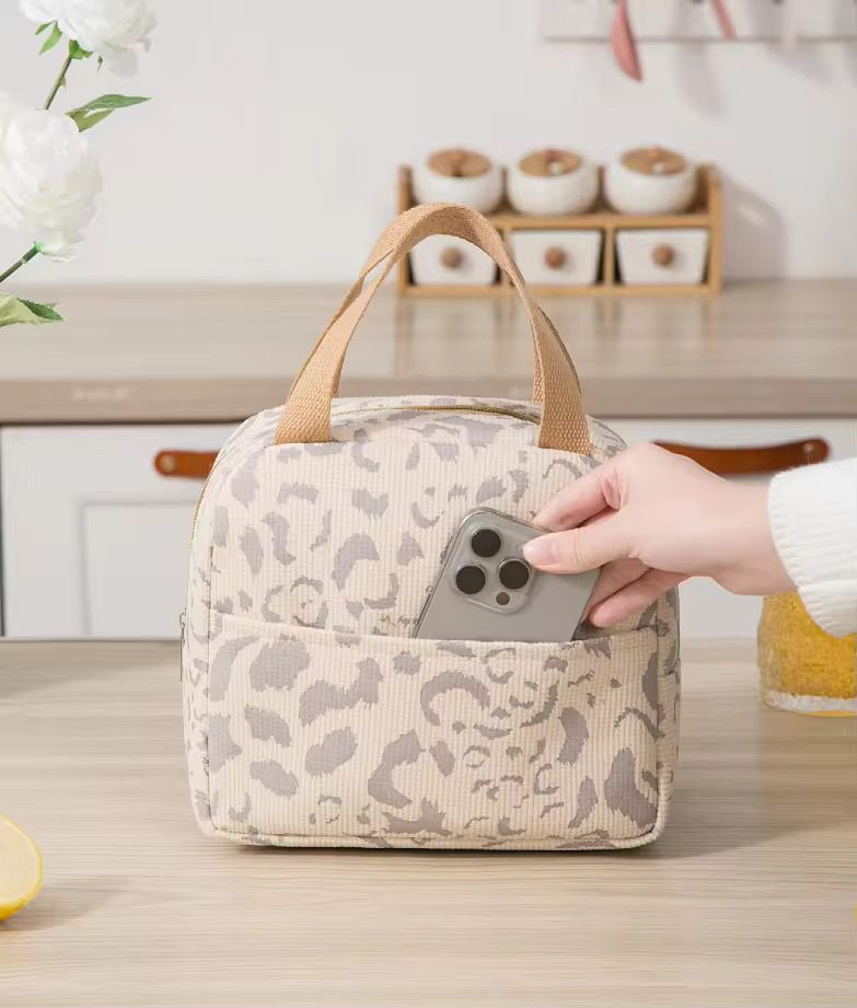 Leopard Insulated Lunch Bag - Home Phase
