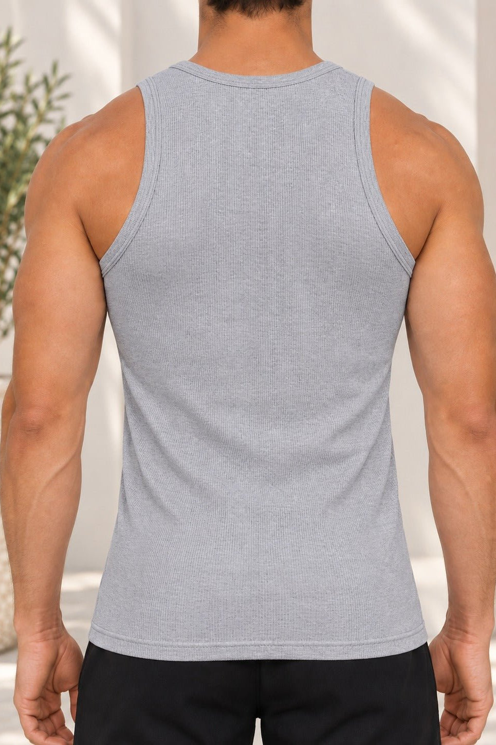 Men's Grey Vest - StylePhase SA