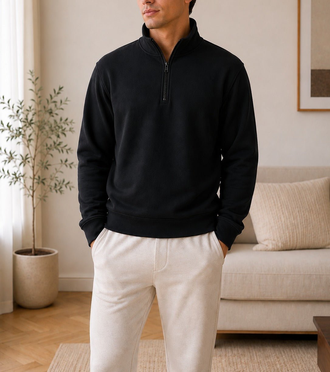 Mens Micro Fleece Zip Jacket - StylePhase SA