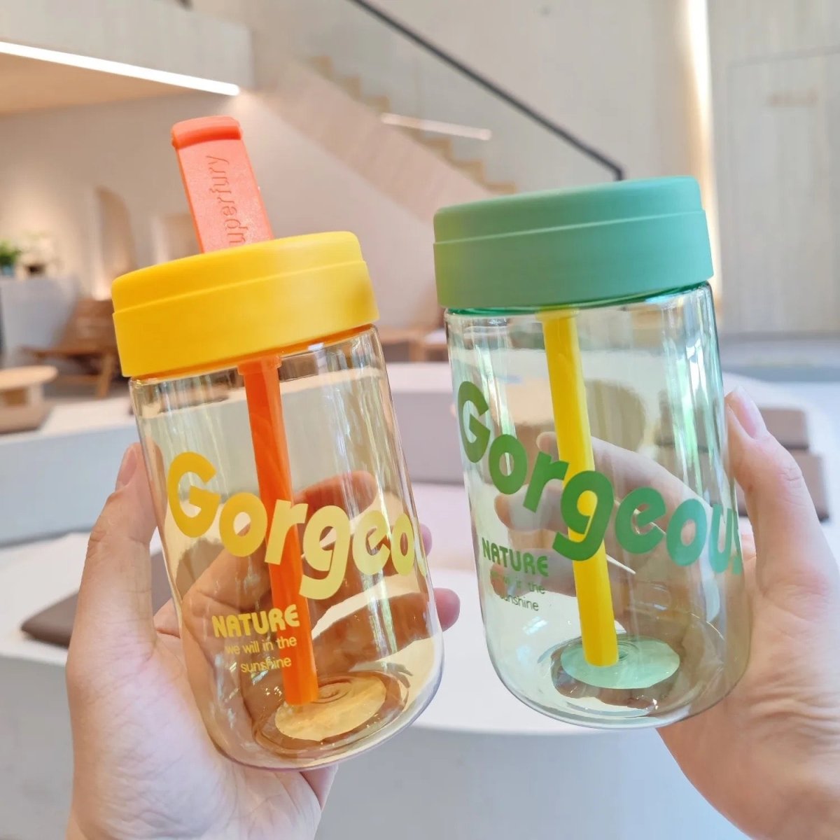 Modern Gorgeous Water Bottle - 600ml - Style Phase Home