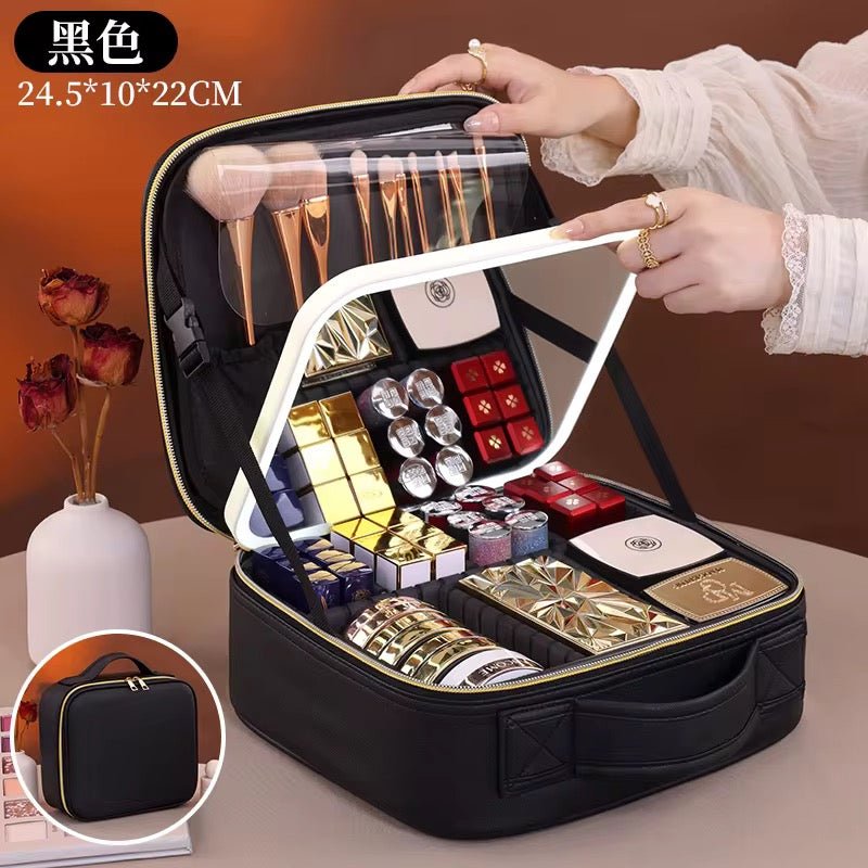Vanity Mirror Cosmetic Storage - Home Phase