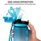 1 L Motivational Time Marker Bottle - Style Phase Home