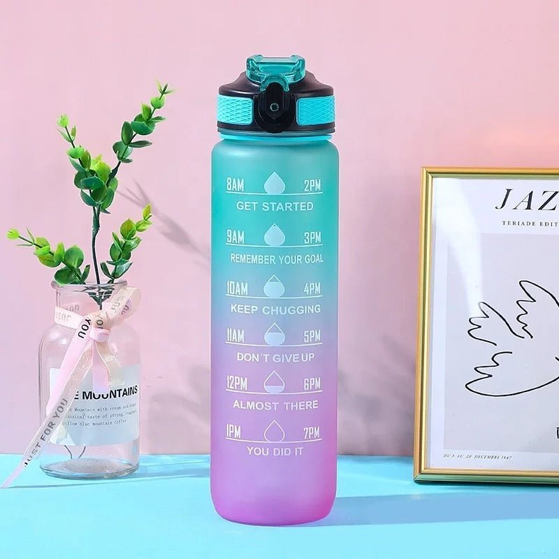 1 L Motivational Time Marker Bottle - StylePhase SA