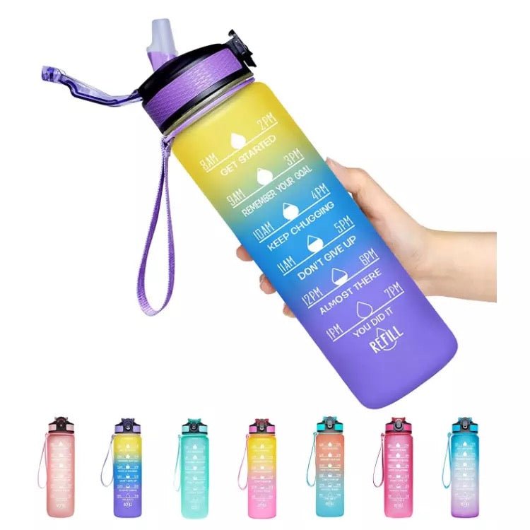 1 L Motivational Time Marker Bottle - StylePhase SA