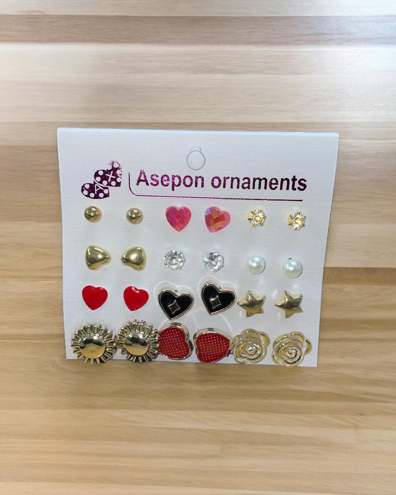 12 Set of Earrings - StylePhase SA