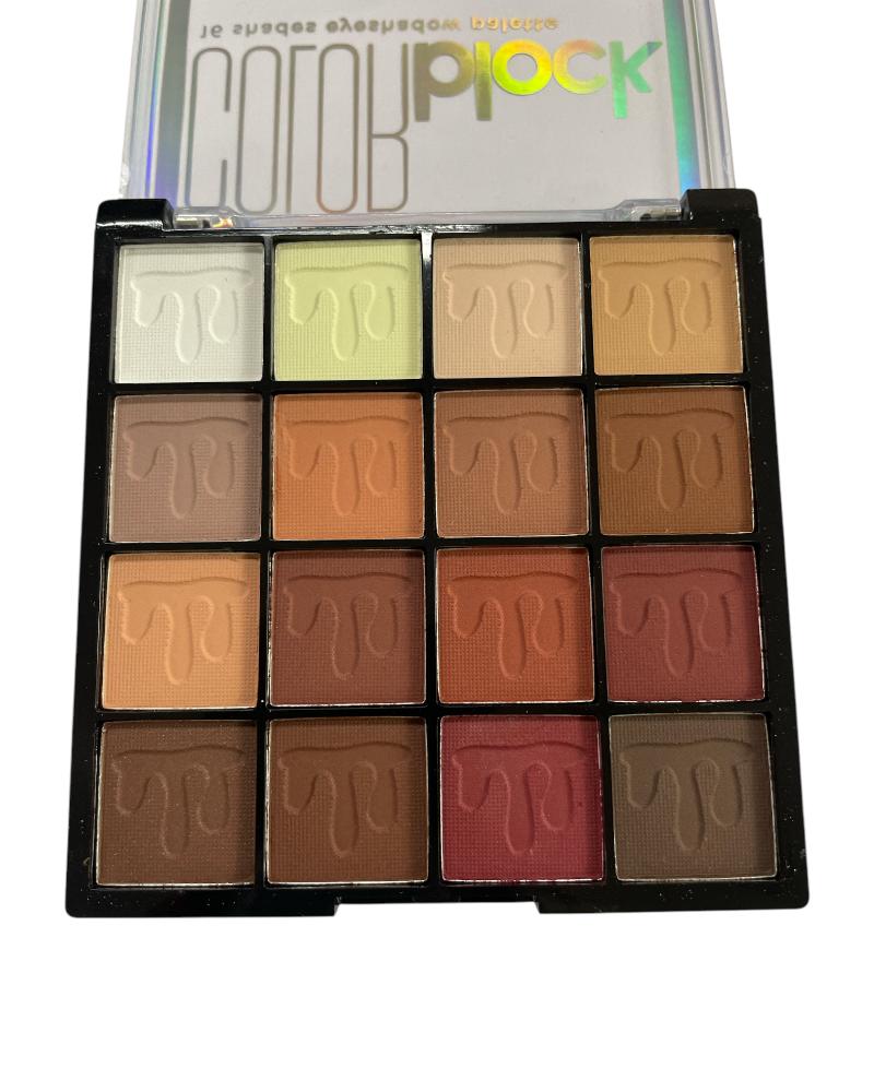 16 Shades Eyeshadow Palette - StylePhase SA