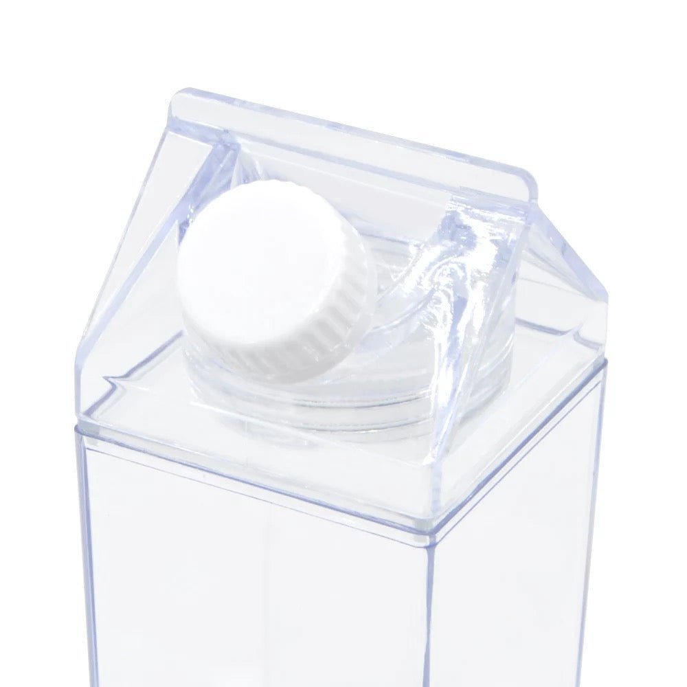 1L Acrylic Milk Carton Bottle - StylePhase SA