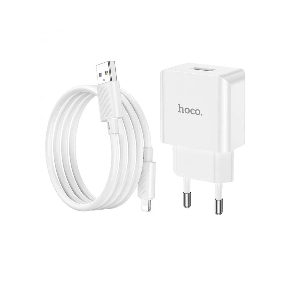 1m Hoco Lightning Cable + Port - StylePhase SA