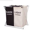 2 Compartment Dark & Light Laundry Basket - StylePhase SA