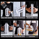 2 - in - 1 Ice Cube Making Bottle - Style Phase Home