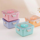 2 Layer Pastel Bento Lunchbox - 2.1 L - Style Phase Home