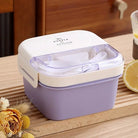 2 Tier Modern Bento Lunchbox - 1100ml - Style Phase Home