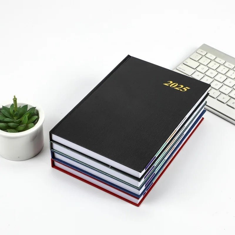 2025 A4 Calendar Diary - Black - StylePhase SA