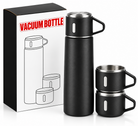 Black 500ml vacuum bottle set product features