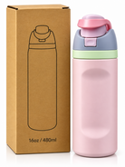 Pastel pink bottle features and specifications