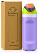 Lavender insulated bottle 480ml and packaging