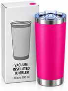 Hot pink tumbler specifications and features