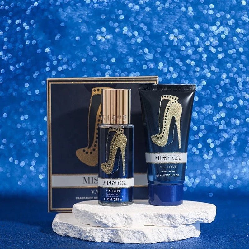 2PC Bath & Body Gift Set For Her - Missy G.G Blue - StylePhase SA