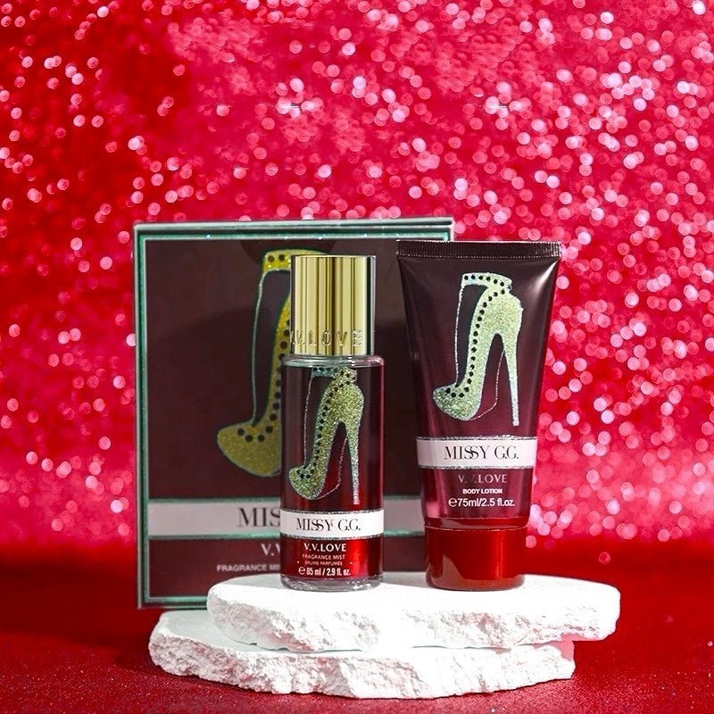 2PC Bath & Body Gift Set For Her - Missy G.G Red - StylePhase SA