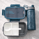 2PC Bento Lunchbox Set - 1300ml Lunchbox + 700ml Bottle - Home Phase