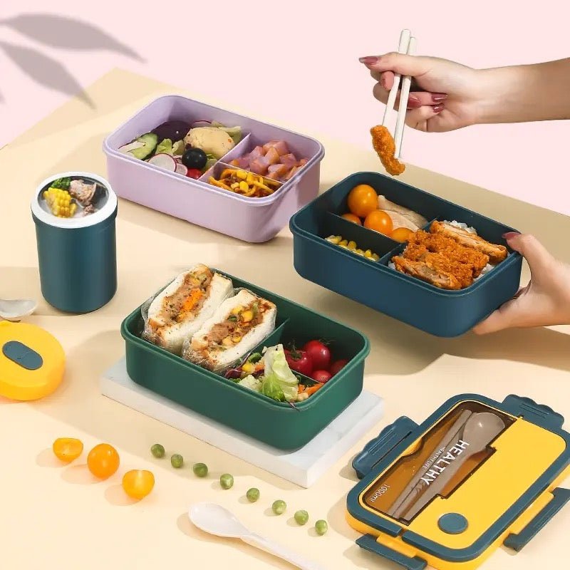 2PC Bento Lunchbox + Soup Cup Gift Set - StylePhase SA