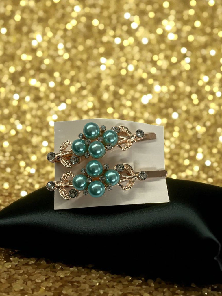 2Pcs Pearl Hair Slide - StylePhase SA