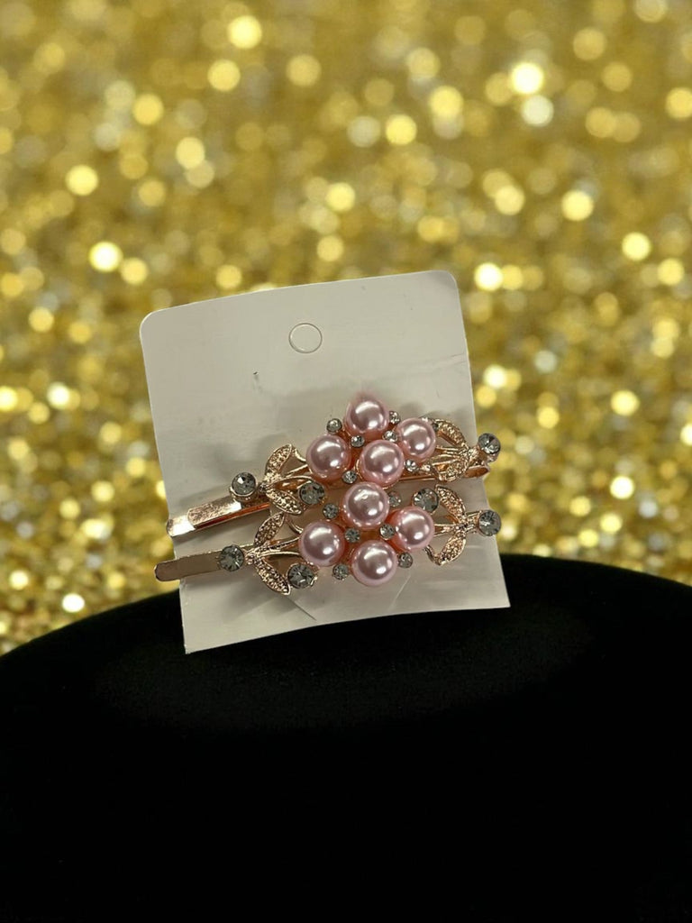 2Pcs Pearl Hair Slide - StylePhase SA