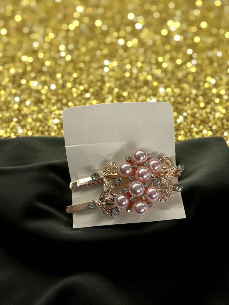2Pcs Pearl Hair Slide - StylePhase SA