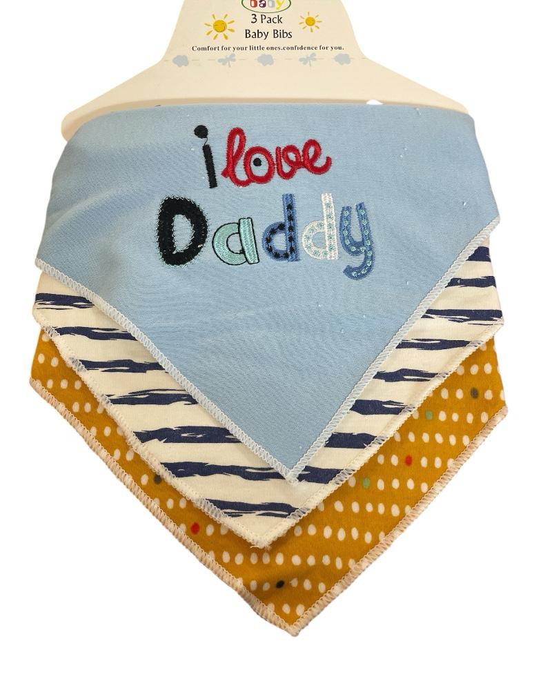 3 Pack Boys Bandana Bibs - StylePhase SA