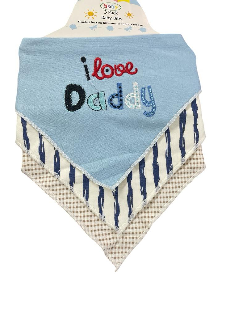 3 Pack Boys Bandana Bibs - StylePhase SA