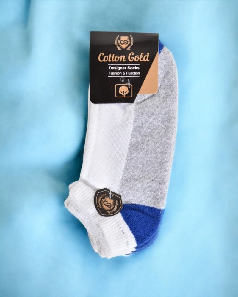 3 Pairs Cotton Socks - StylePhase SA
